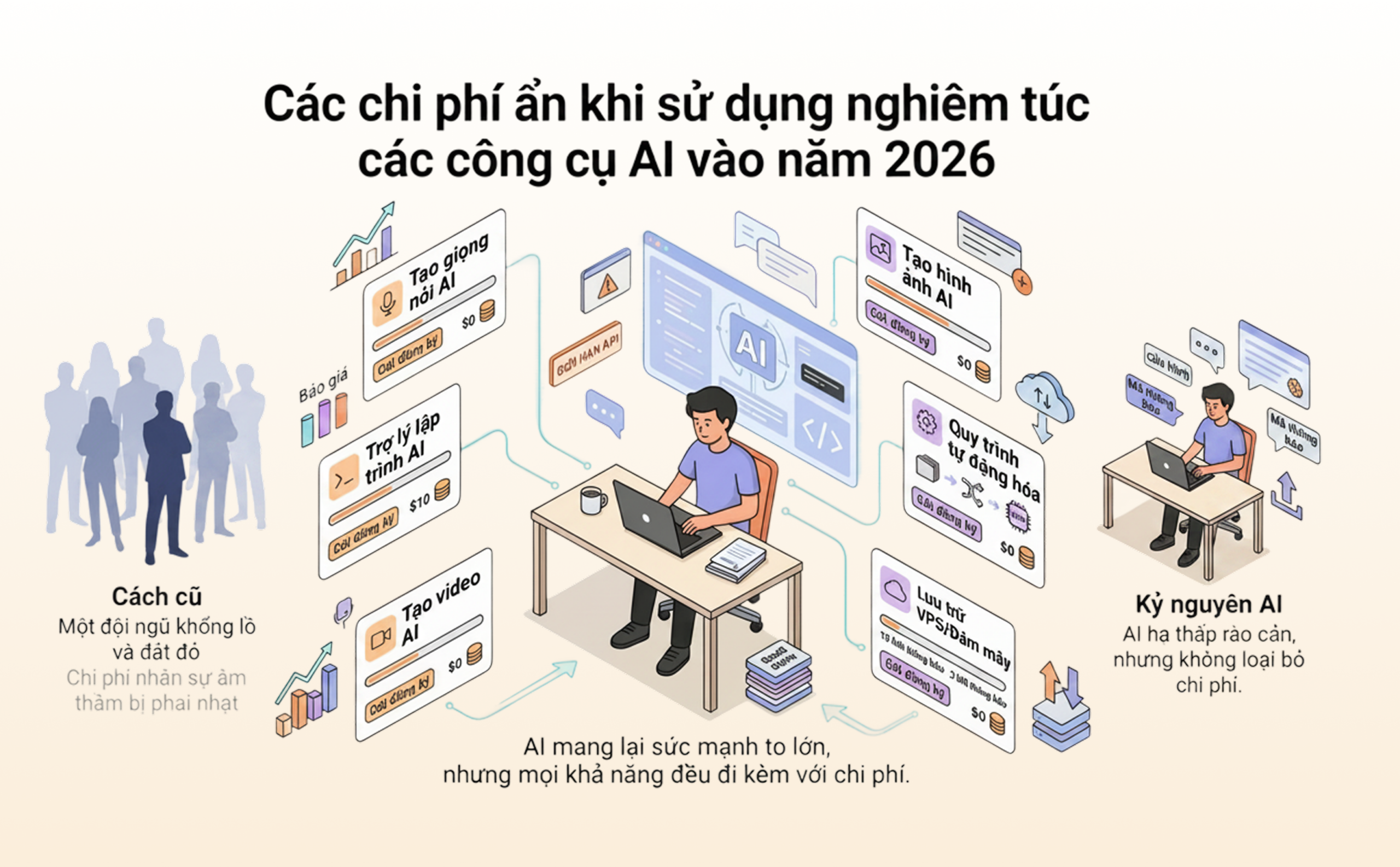 Mình vẫn hype AI, nhưng bắt đầu biết nhìn vào hóa đơn